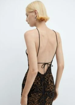 Robe Texturée Jacquard 15 Robe Texturée Jacquard -Promos Mango Boutique 57066027 99 D6