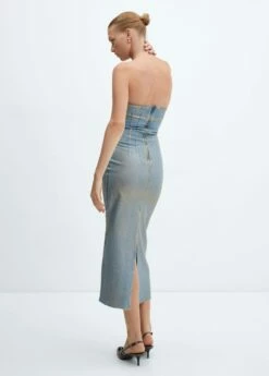 Robe En Jean Foil -Promos Mango Boutique 57067126 OR R