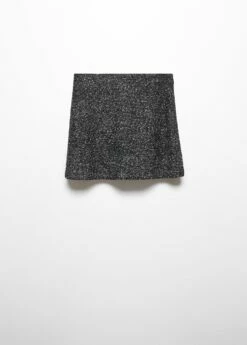Jupe Tweed Chinée -Promos Mango Boutique 57067731 99 B