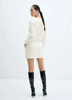 Jupe Tweed Liserés Contrastants 11 Jupe Tweed Liserés Contrastants -Promos Mango Boutique 57067754 05 R