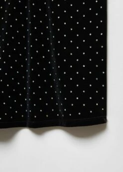 Top Velours Strass -Promos Mango Boutique 57069098 99 D8