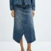 Jupe Denim Asymétrique