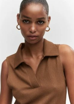 Robe Col Polo -Promos Mango Boutique 57072505 30 D1