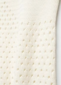 Robe Maille Détail Ajouré -Promos Mango Boutique 57072879 02 D8