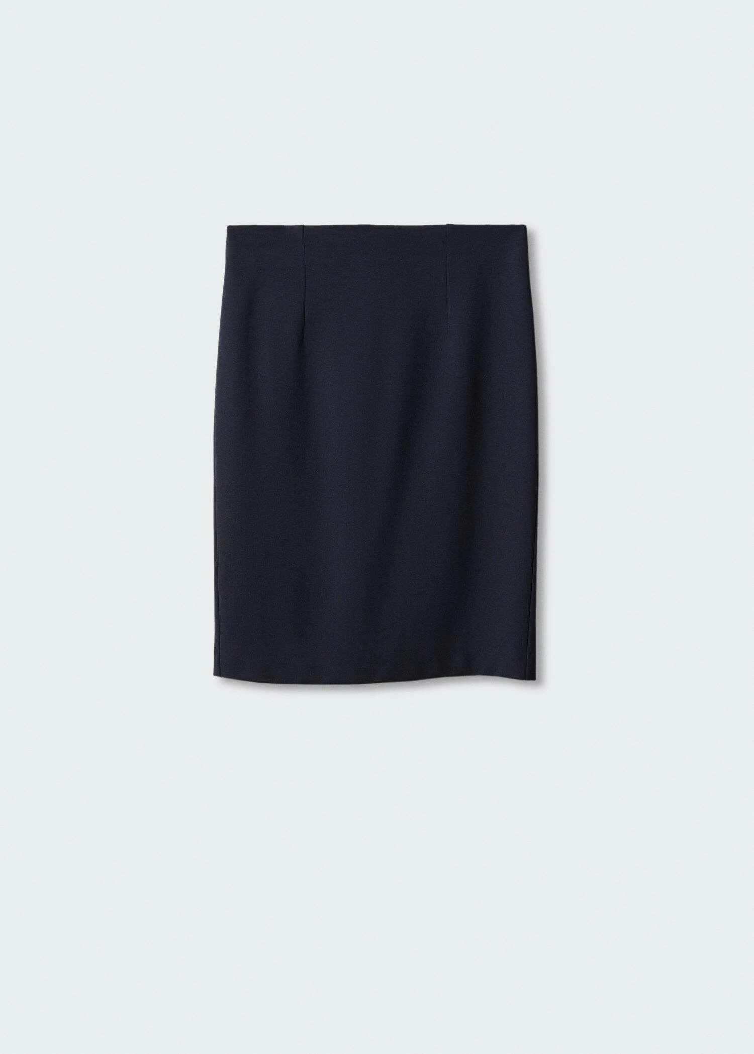 Jupe Crayon Fendue Maille Point De Rome 9 Jupe Crayon Fendue Maille Point De Rome – Image 7