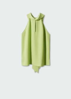 Blouse Emmanchures Américaines Ouverture -Promos Mango Boutique 57073805 14 B