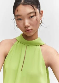 Blouse Emmanchures Américaines Ouverture -Promos Mango Boutique 57073805 14 D1