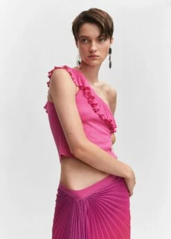 Top Volant Asymétrique 22 Top Volant Asymétrique -Promos Mango Boutique 57073813 85