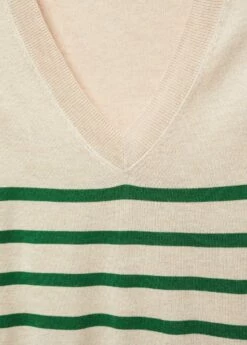 Pull-over Rayures Maille Fine -Promos Mango Boutique 57074405 43 D8