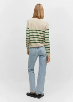 Pull-over Rayures Maille Fine -Promos Mango Boutique 57074405 43 R