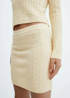Minijupe Maille Torsadée 19 Minijupe Maille Torsadée -Promos Mango Boutique 57075804 11 D6