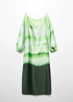 Robe Dégradée épaules Dénudées -Promos Mango Boutique 57075806 43 B