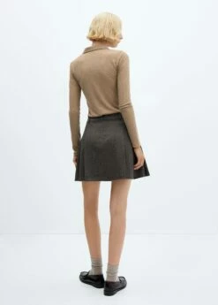 Chemise Maille Côtelée 18 Chemise Maille Côtelée -Promos Mango Boutique 57075809 30 R