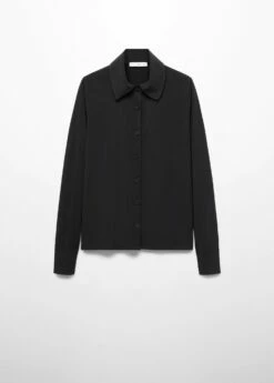 Chemise Maille Fluide -Promos Mango Boutique 57075978 99 B