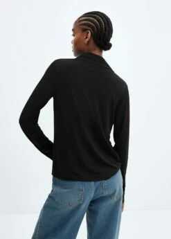 Chemise Maille Fluide -Promos Mango Boutique 57075978 99 R