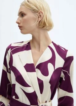 Combinaison Ceinture Imprimée -Promos Mango Boutique 57075981 78 D1