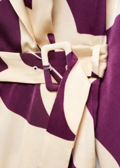 Combinaison Ceinture Imprimée -Promos Mango Boutique 57075981 78 D8