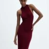 Robe Cintrée Ouverture Arrière -Promos Mango Boutique 57076307 77