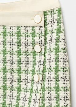 Minijupe Tweed Boutons 12 Minijupe Tweed Boutons -Promos Mango Boutique 57077715 43 D8