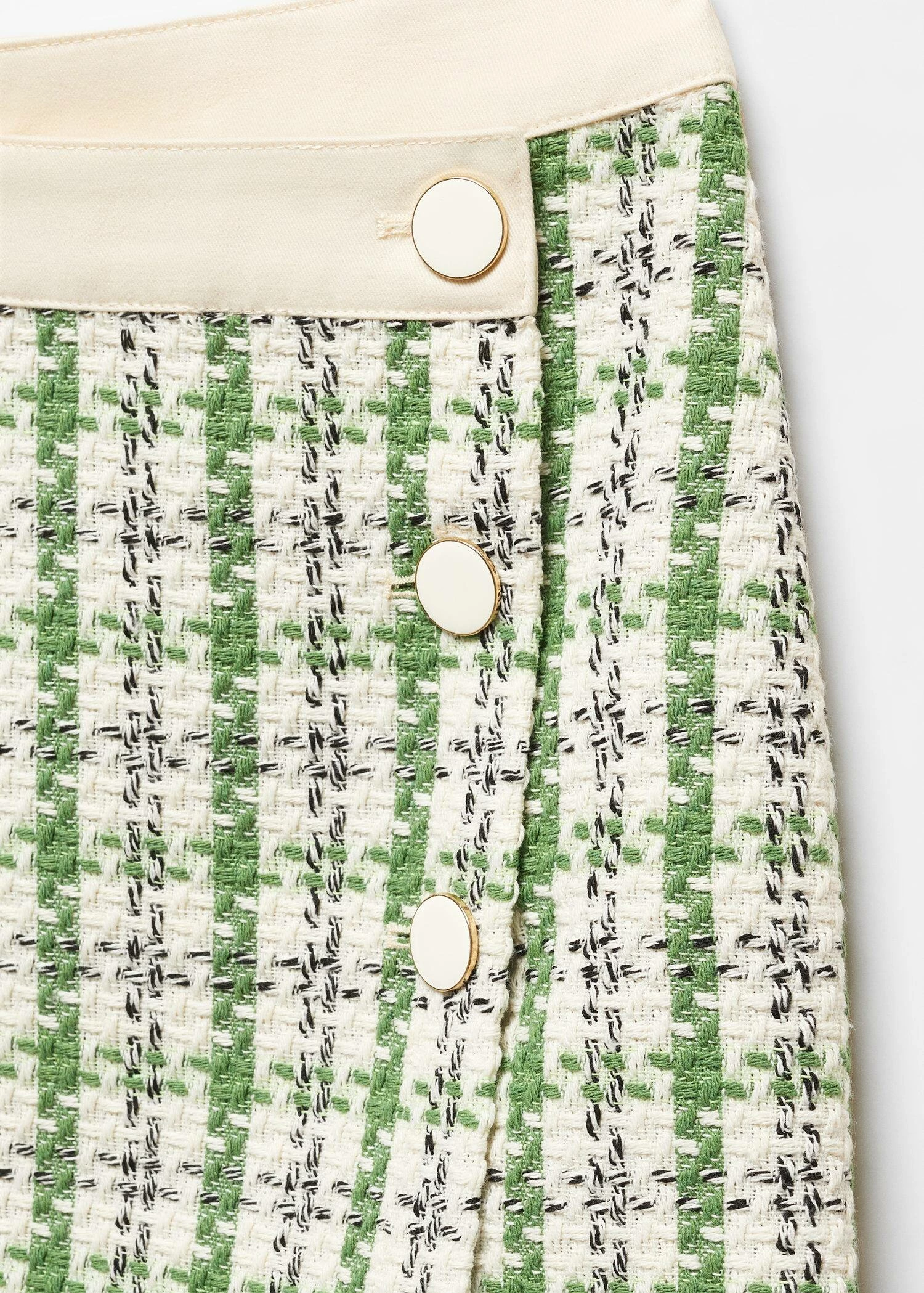 Minijupe Tweed Boutons 7 Minijupe Tweed Boutons – Image 5