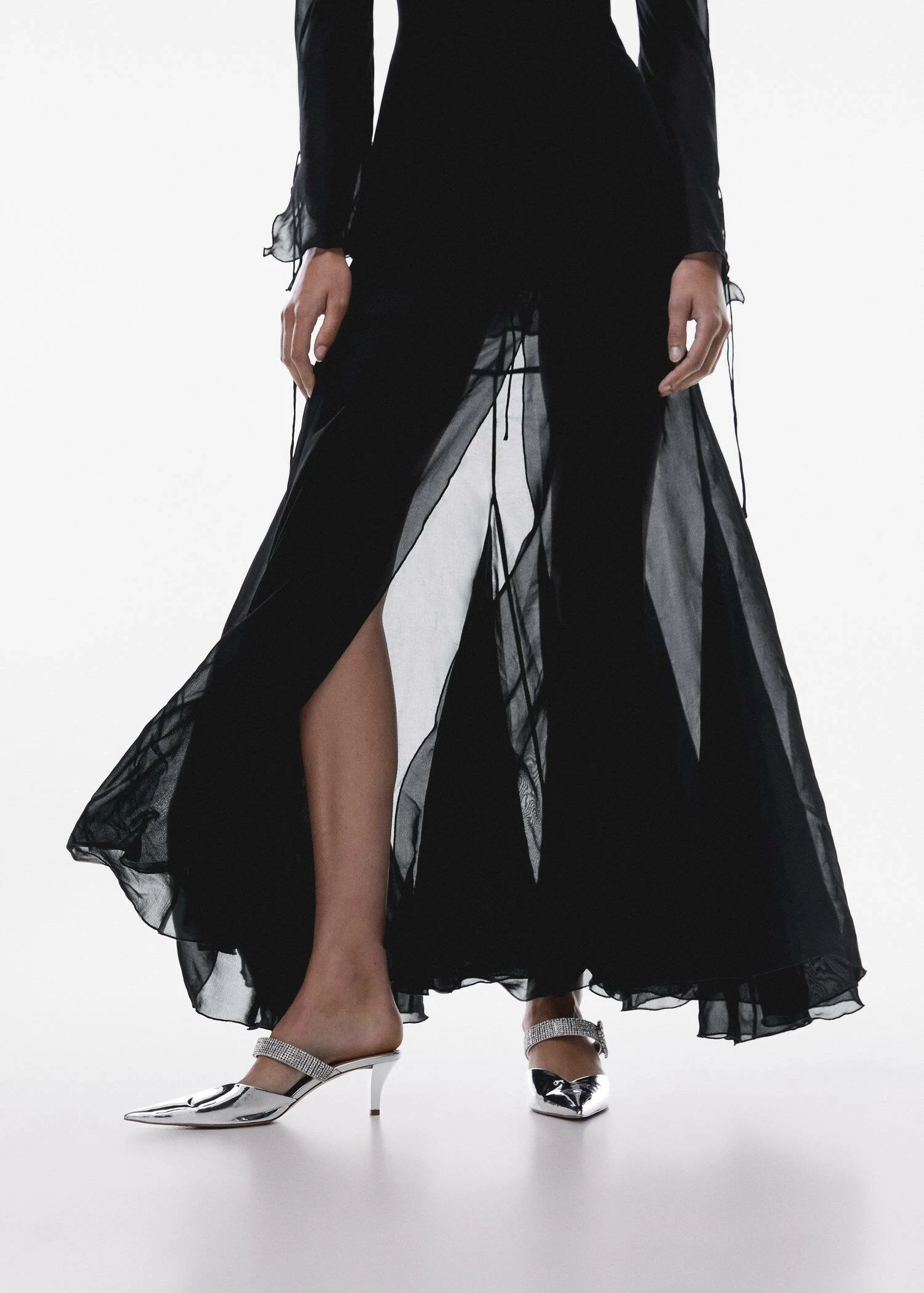 Robe Volants Manches Cloche 8 Robe Volants Manches Cloche – Image 6