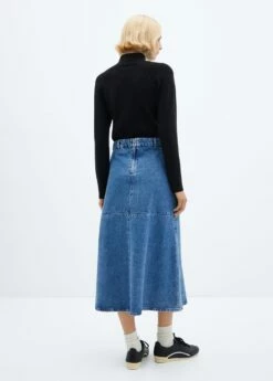 Jupe Midi Denim 12 Jupe Midi Denim -Promos Mango Boutique 57078266 TM R