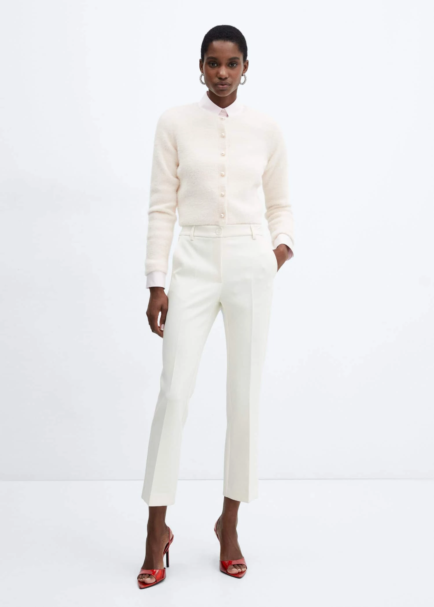 Cardigan Maille Effet Fourrure 4 Cardigan Maille Effet Fourrure – Image 2