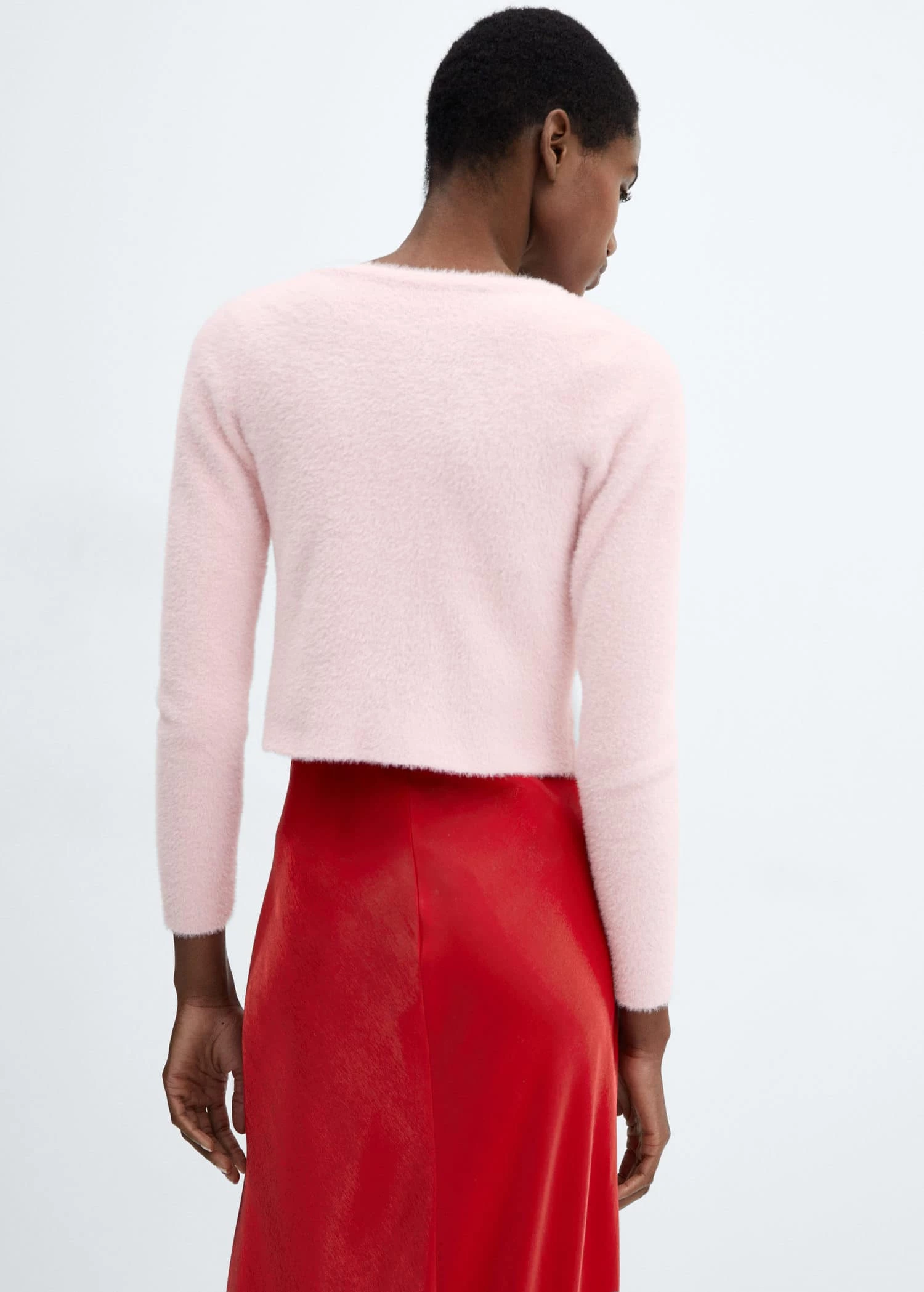 Cardigan Maille Effet Fourrure 11 Cardigan Maille Effet Fourrure – Image 9