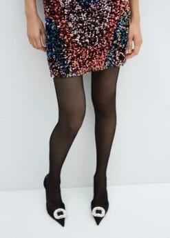 Mini-jupe à Sequins -Promos Mango Boutique 57079107 70 D6