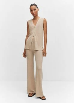 Top Maille Boutons 13 Top Maille Boutons -Promos Mango Boutique 57082880 07 99999999 01