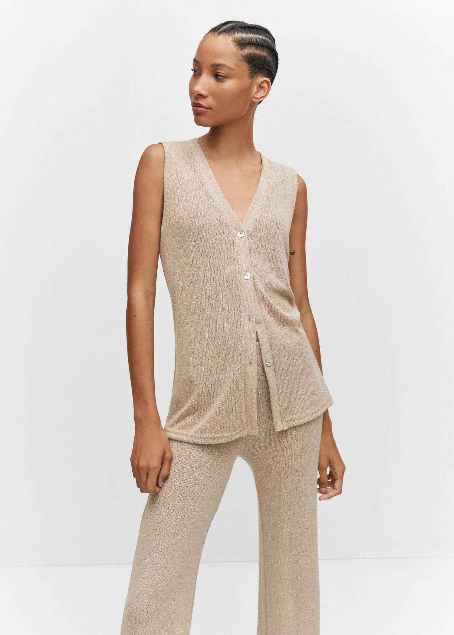 Top Maille Boutons 3 Top Maille Boutons