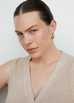 Top Maille Boutons 18 Top Maille Boutons -Promos Mango Boutique 57082880 07 D4