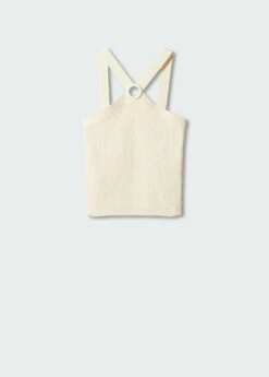 Top Maille Détail Anneau 13 Top Maille Détail Anneau -Promos Mango Boutique 57082890 05 B