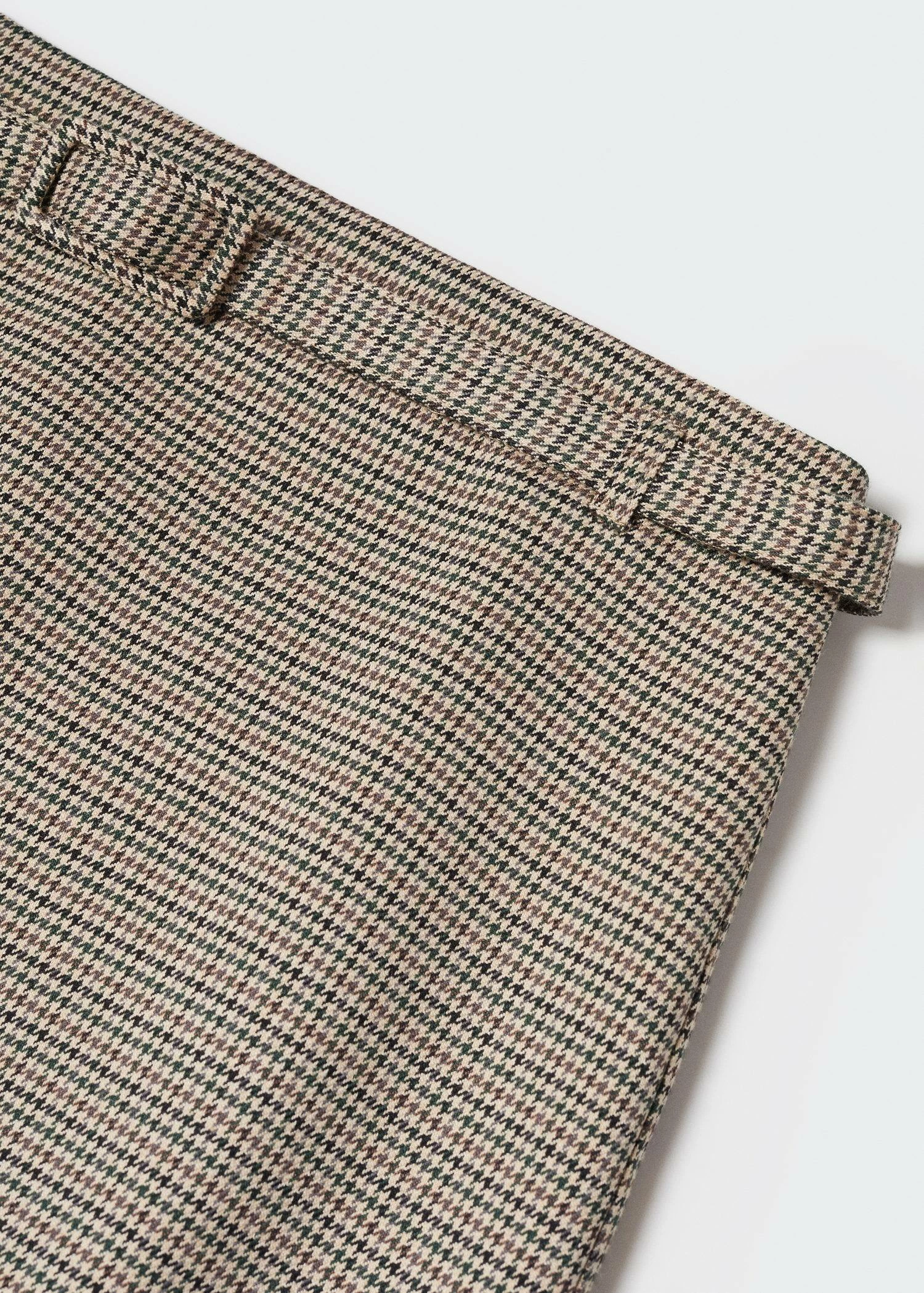 Minijupe Pied-de-poule Ceinture 9 Minijupe Pied-de-poule Ceinture – Image 7