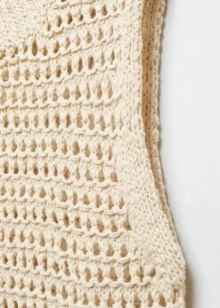 Gilet Crochet -Promos Mango Boutique 57083803 05 D8