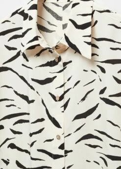 Chemise Fluide Imprimée -Promos Mango Boutique 57083805 02 D8