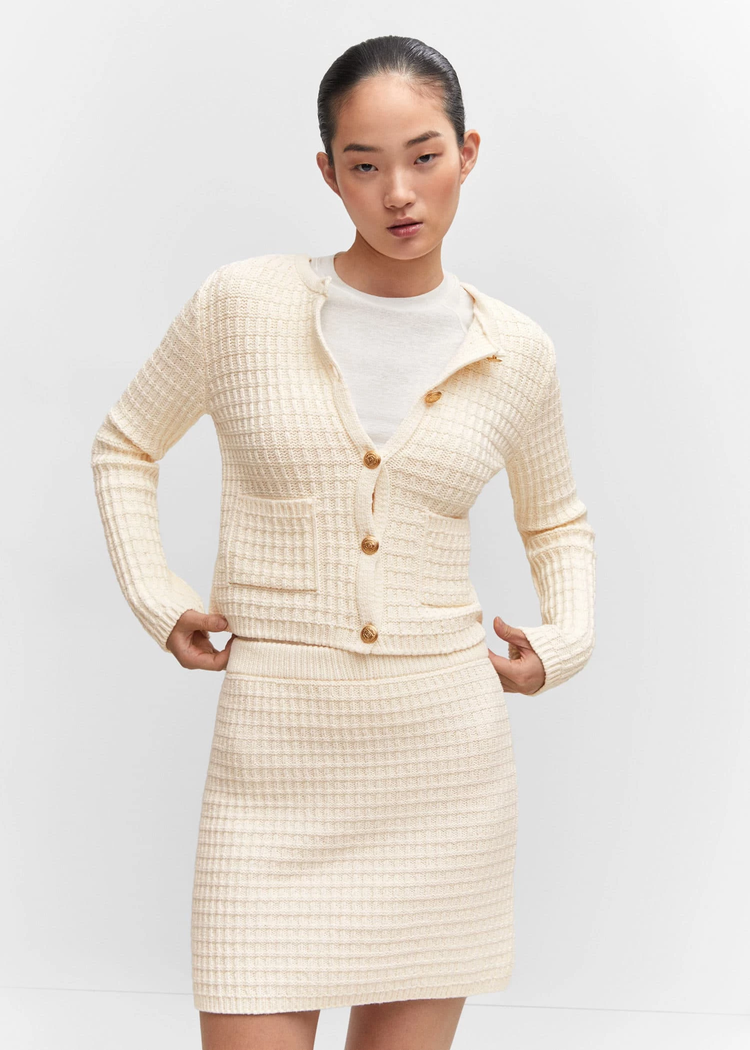 Cardigan Tricot Texturé 3 Cardigan Tricot Texturé