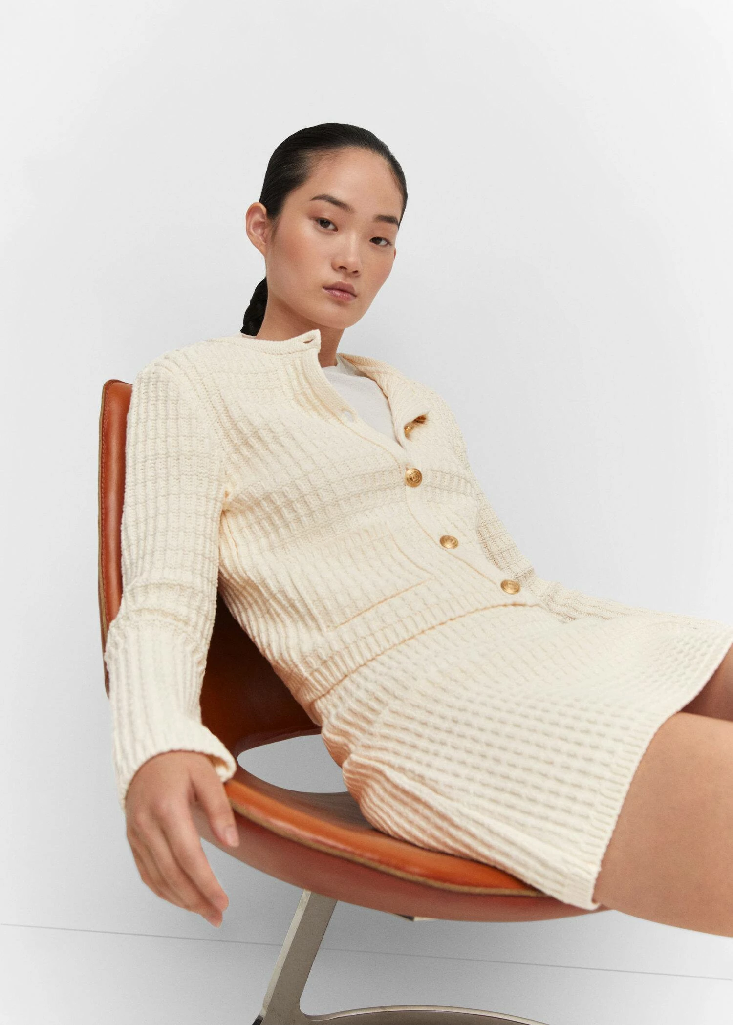 Cardigan Tricot Texturé 7 Cardigan Tricot Texturé – Image 5