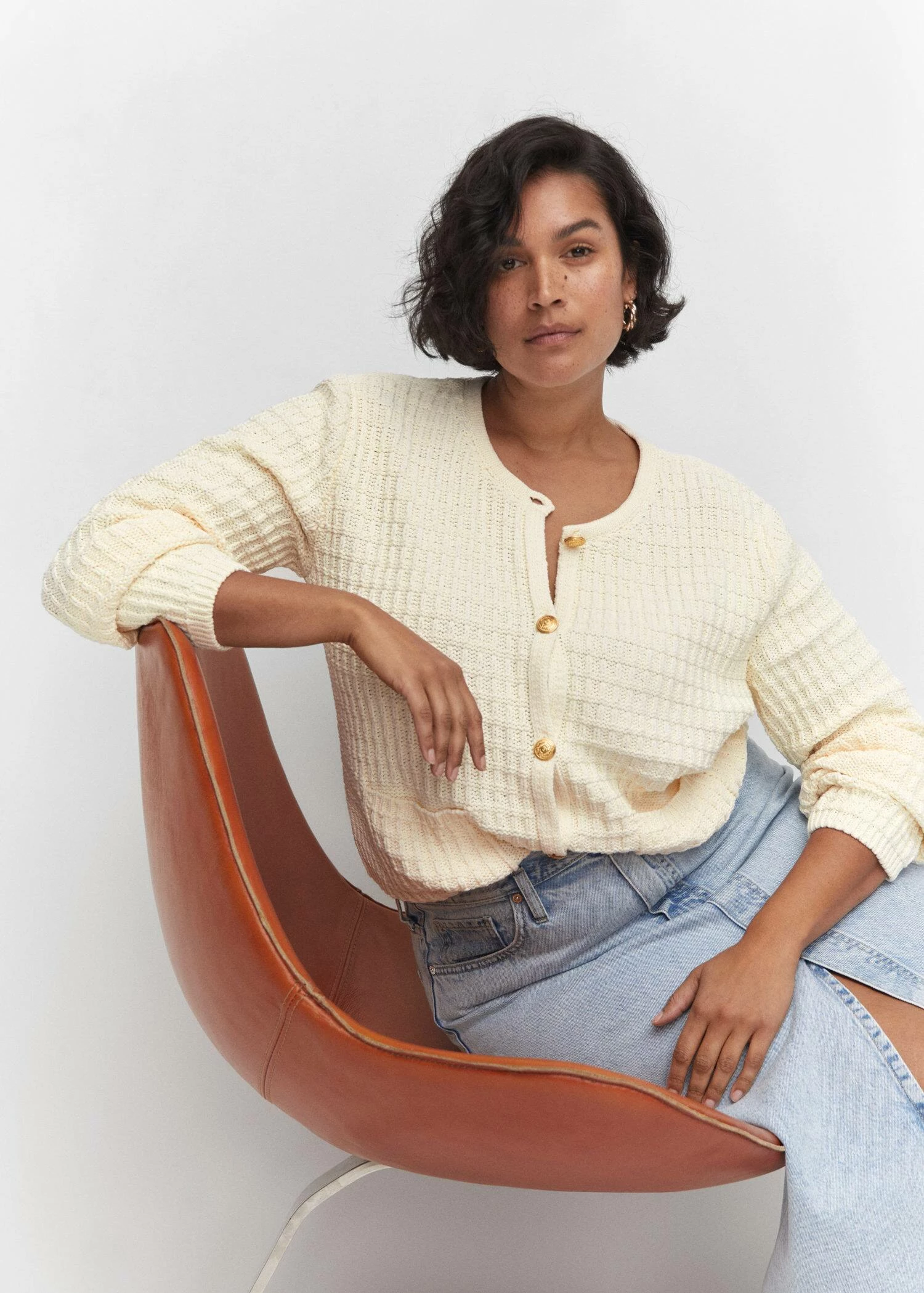 Cardigan Tricot Texturé 9 Cardigan Tricot Texturé – Image 7