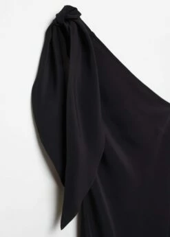 Robe Asymétrique Nœud 22 Robe Asymétrique Nœud -Promos Mango Boutique 57083814 99 D8