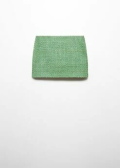 Minijupe En Tweed -Promos Mango Boutique 57083820 40 B