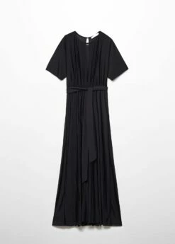 Combinaison Plissée Nœud -Promos Mango Boutique 57084007 99 B