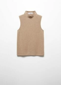 Top Maille Col Montant -Promos Mango Boutique 57085989 08 B