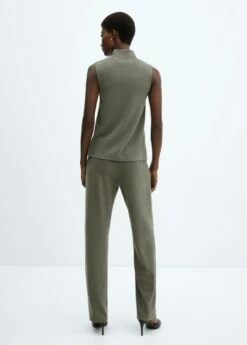 Top Maille Col Montant -Promos Mango Boutique 57085989 37 R