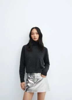 Jupe Courte Foil -Promos Mango Boutique 57086726 PL D2