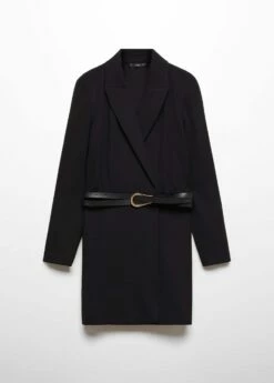 Robe Cache-cœur Ceinture -Promos Mango Boutique 57087711 99 B