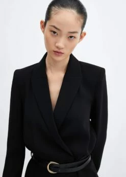 Robe Cache-cœur Ceinture -Promos Mango Boutique 57087711 99 D6