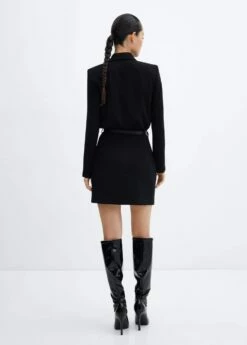 Robe Cache-cœur Ceinture -Promos Mango Boutique 57087711 99 R