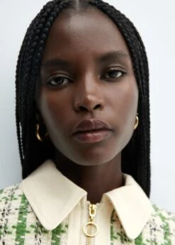 Robe Tweed Fermeture Éclair -Promos Mango Boutique 57087715 43 D1