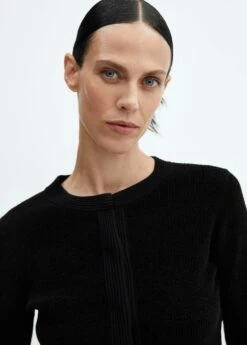 Cardigan Maille Chenille -Promos Mango Boutique 57087724 99 D1